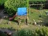 Der Spielturm steht ...