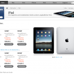 iPad im Apple Store ab 499 Euro
